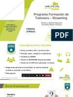 2022 Programa Trainners