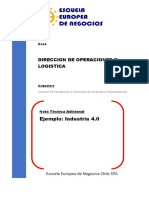 Nota Tecnica Adicional. INDUSTRIA 4.0 EJEMPLOS