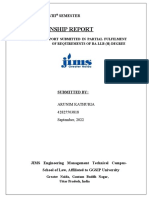 Arunim Internship Report