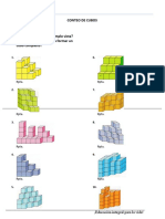 Ficha Habilidad Matematica Conteo de Cubos 4toAyB