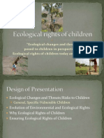 Ecological Rights of Children - PRChoudhury