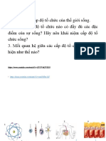 bài 3. các cấp tổ chức sống