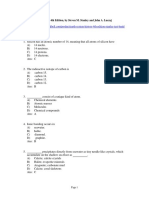 Earth System History 4th Edition Stanley Test Bank