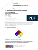 MSDS Matfloc 7020