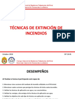 Tema 18 . - Técnicas de Extinción Contraincendios (DP)