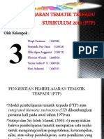 Pembelajaran Tematik Terpadu