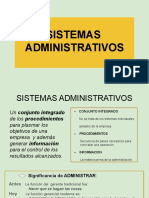 Sistemas Administrativos