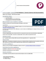 20230601-Offre D'emploi - SCD - Université Bordeaux Montaigne