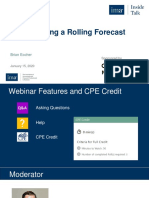 Imawebinar - Rolling Forecast