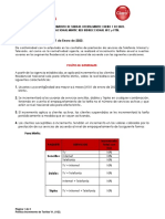 Aumento Tarifas MinTic 2023