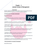 Chapter 4 Environmental Context of Management