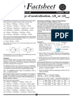 206 Enthalpy Change of Neutralisation