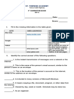 Ict4 4th Summative Exam