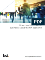 BSI Standards Brochure How Standards Benefit Businesses and The UK Economy UK EN