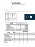 Estadística Secundaria - 2°