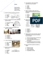 Simulado de História 2 Ano B Ii Unidade