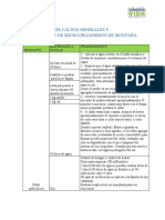 Elaboracion de Caldos Minerales y Reproduccion de Microorganismos de Montaña