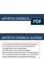 Artrosis Crónica Juvenil