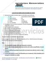 Contrato de Servicios Generales Melamine