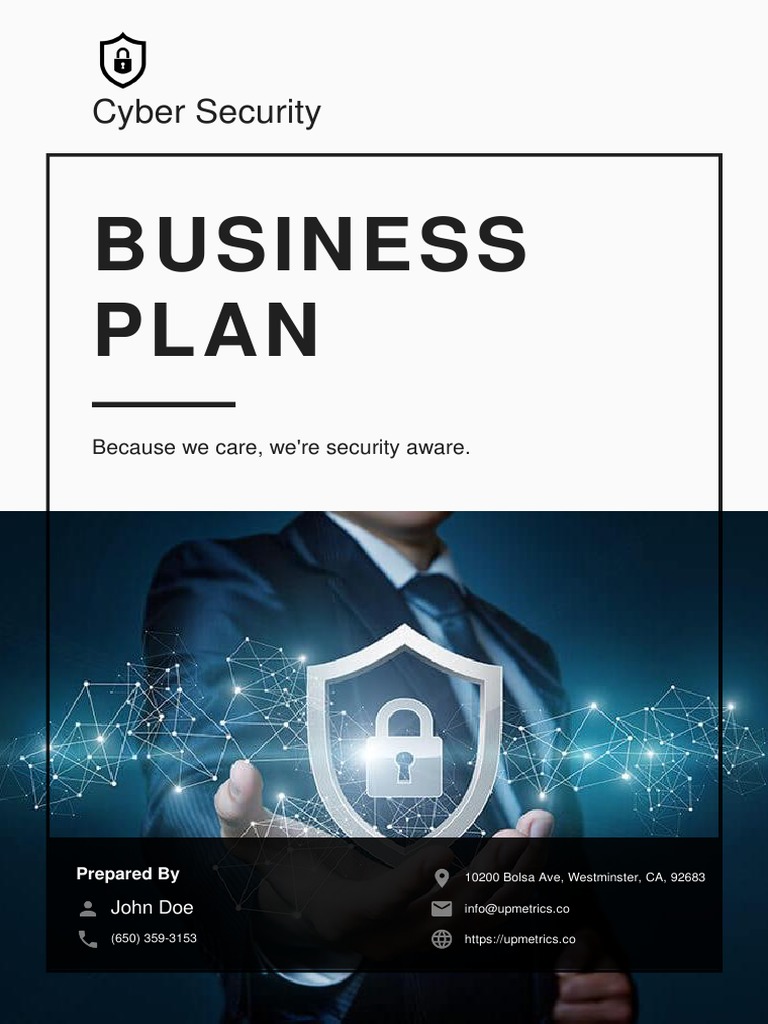 Cyber Security Business Plan Example PDF Computer Security Security