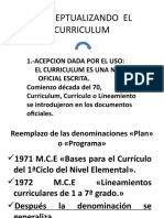 Conceptualizando El Curriculum