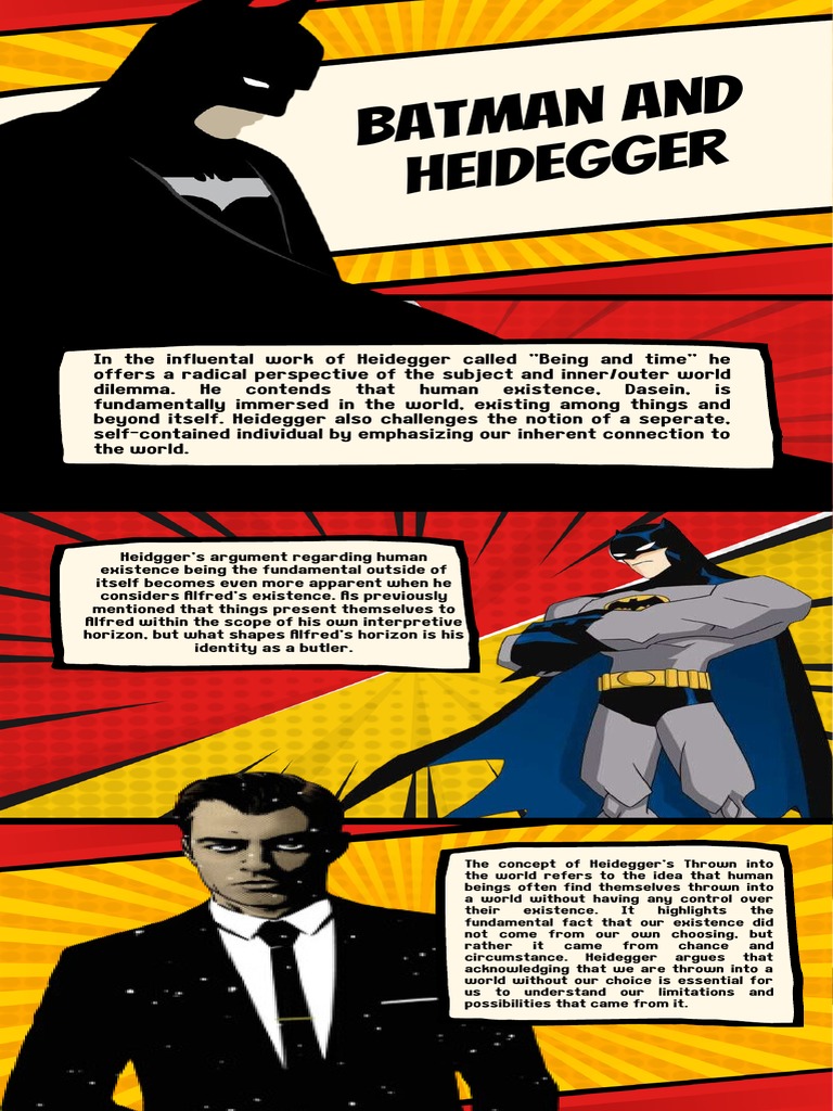 Heidegger's Influence on Batman's Ethics | PDF | Martin Heidegger ...