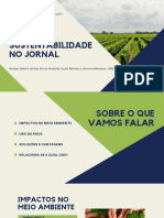 Sustentabilidade No Jornal