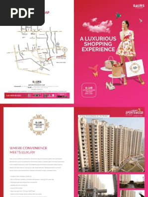 Gaur Sporswood Arcade Brochure
