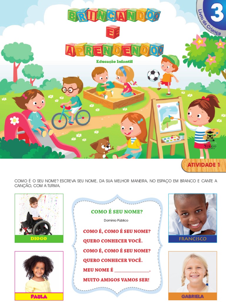 Brincando e Aprendendo - Vol 03 | PDF