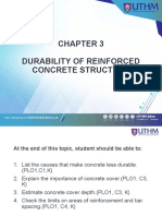 3- Durability of Reinforced Concrete Structure