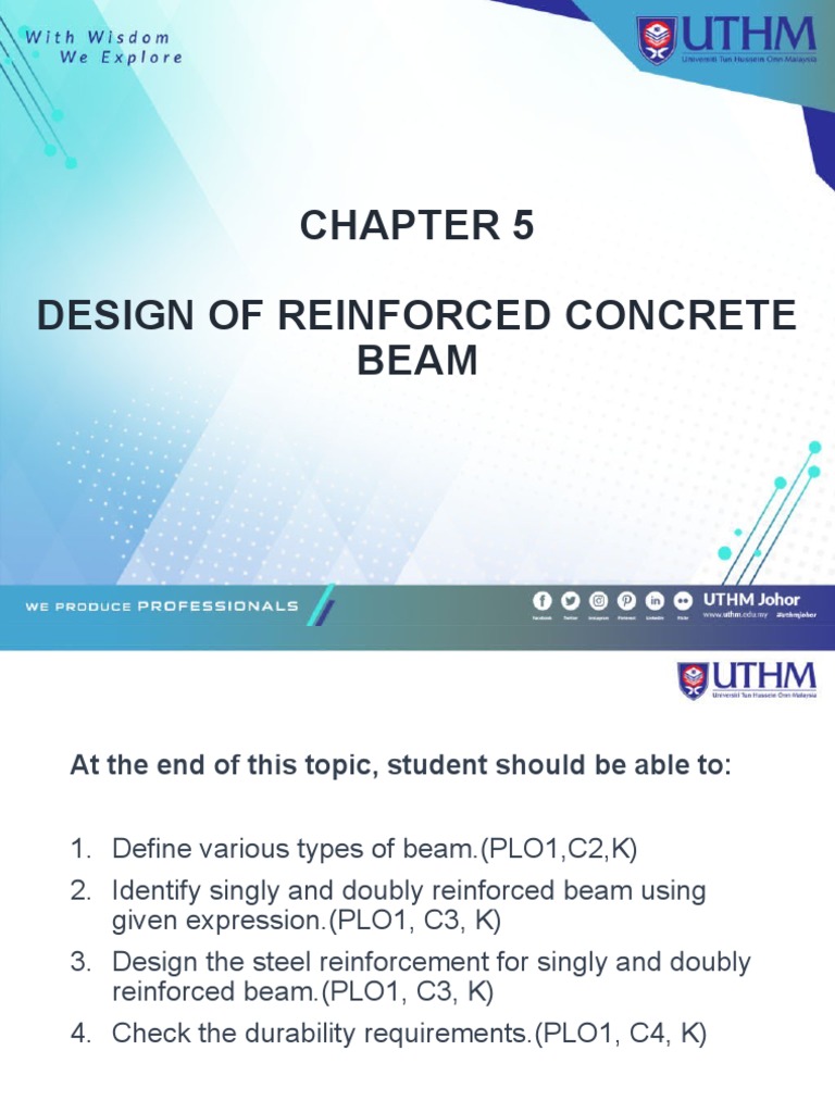 5 - Design of Reinforced Concrete Beam | PDF | Beam (Structure ...