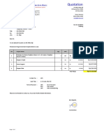 Penawaran harga konstruksi