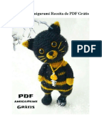 Tom Gato Amigurumi Receita de PDF Gratis