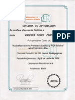 Certificado RCP