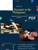 Drug Scenario in The Philippines
