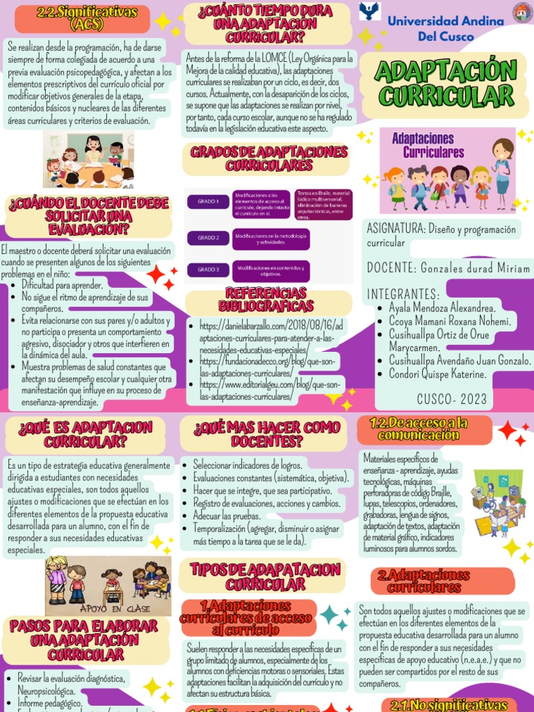 Adaptación Curricular | PDF | Evaluación | Plan de estudios
