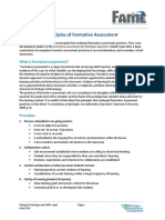 Principles of Formative Assessment Aln
