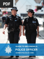 Surrey Police Recruitment Guide