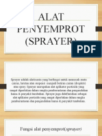 Alat Penyemprot (Sprayer) (9 Slide)