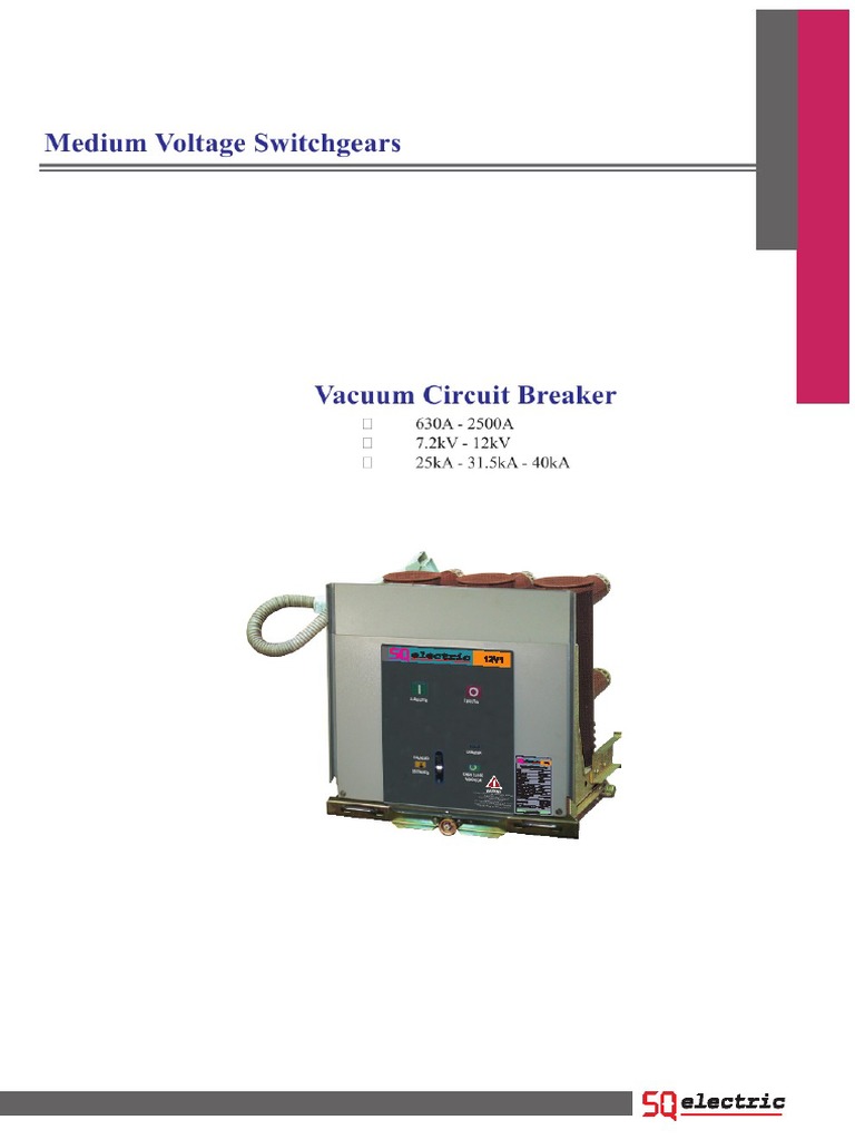 Vacuum Circuit Breaker PDF