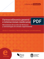 Farmacodinamia General e Interacciones Medicamentosas_UNLP_LIBRO_2017