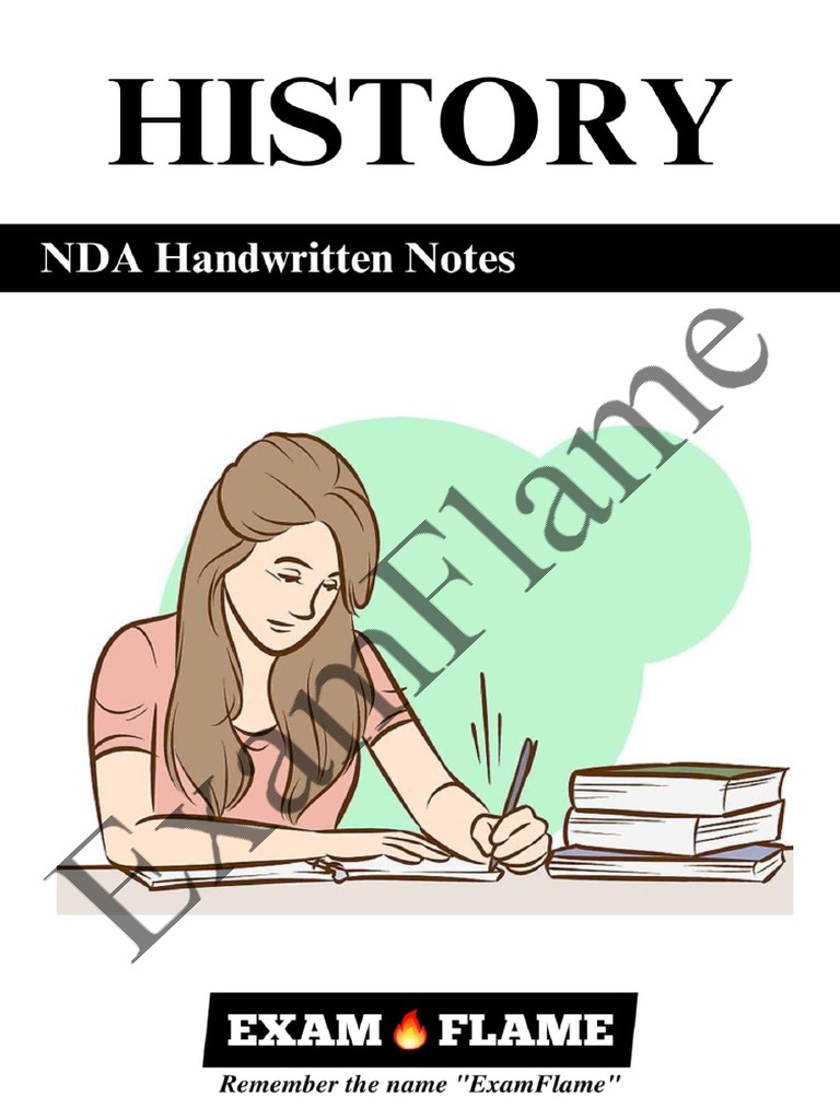 NDA History Notes - ExamFlame | PDF