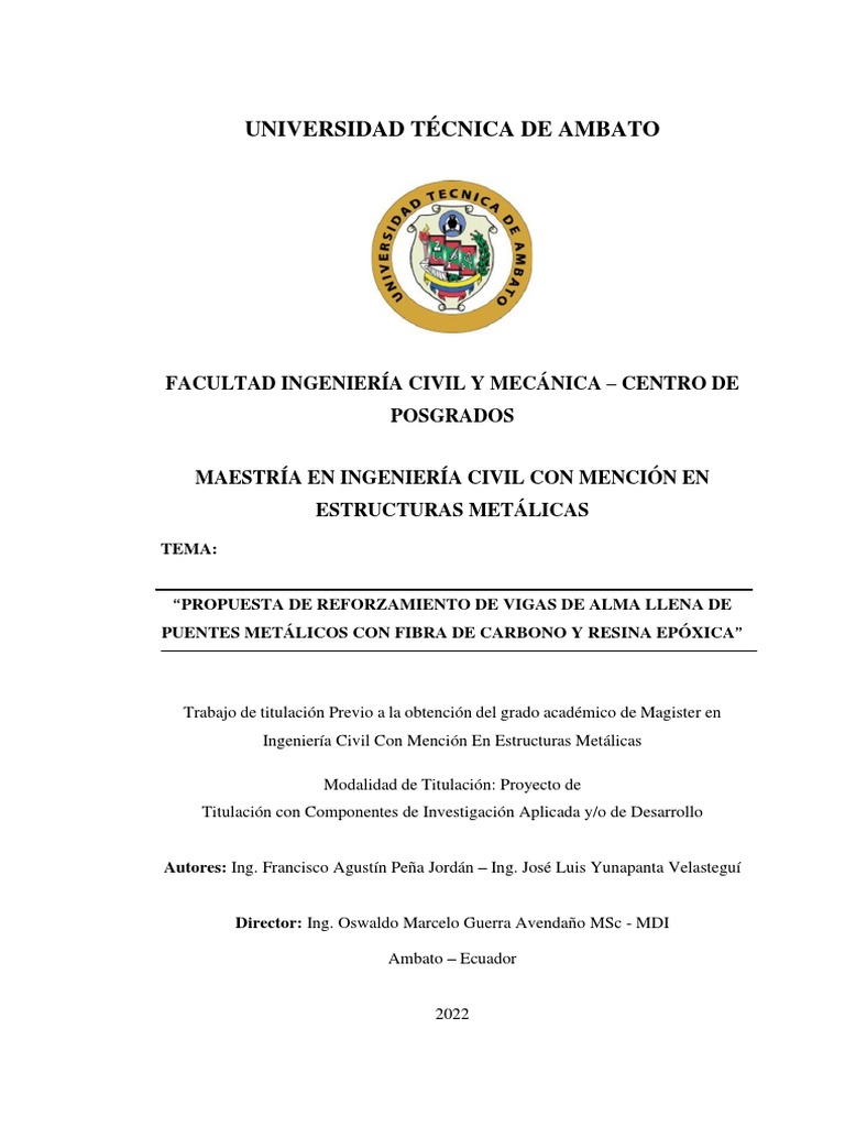 Maestría E.M. 01 Peña Jordán Francisco Agustín y Yunapanta Velasteguí