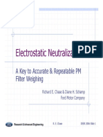 Electrostatic Neutralization: A Key To Accurate & Repeatable PM Filter Weighing