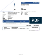 Factura NCM 0142: NCM Independent For You S.R.L. Catalin Catalin