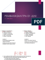 Pembahasan Tpa 01 Juni