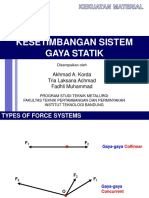 02 Kesetimbangan Statik 2021