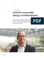 Orsteds Renewable Energy Transformation Final