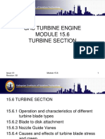 Gas Turbine Engine - Turbine Section