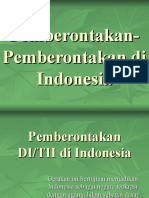 Pergolakan Disentegrasi Bangsa